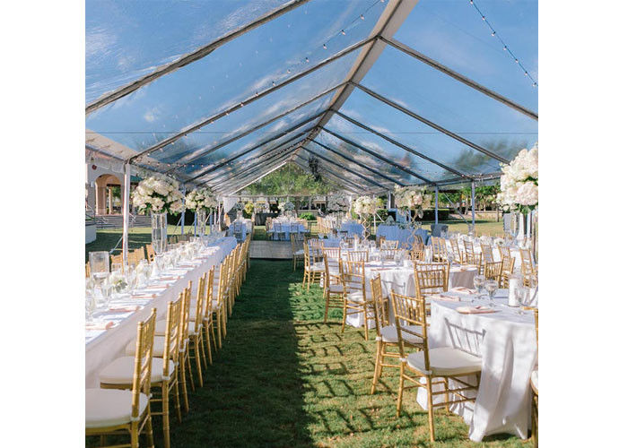 Aluminum Outdoor 500 People 15x35m Luxury Clear Span Tent